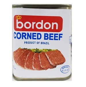 CANNED - BORDON CORNED BEEF 340GR