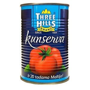 CANNED - THREE HILLS KUNSERVA 415GR