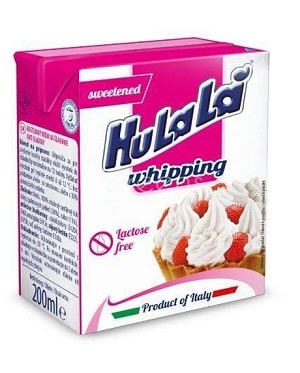 CREAM - HULALA WHIPPING CREAM 200ML