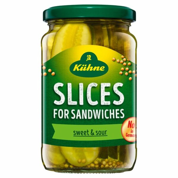 CANNED - KUHNE GHERKIN SLICES