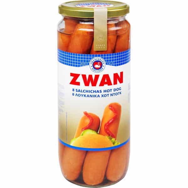 CANNED - ZWAN BIG HOT DOGS X8 - 320GR