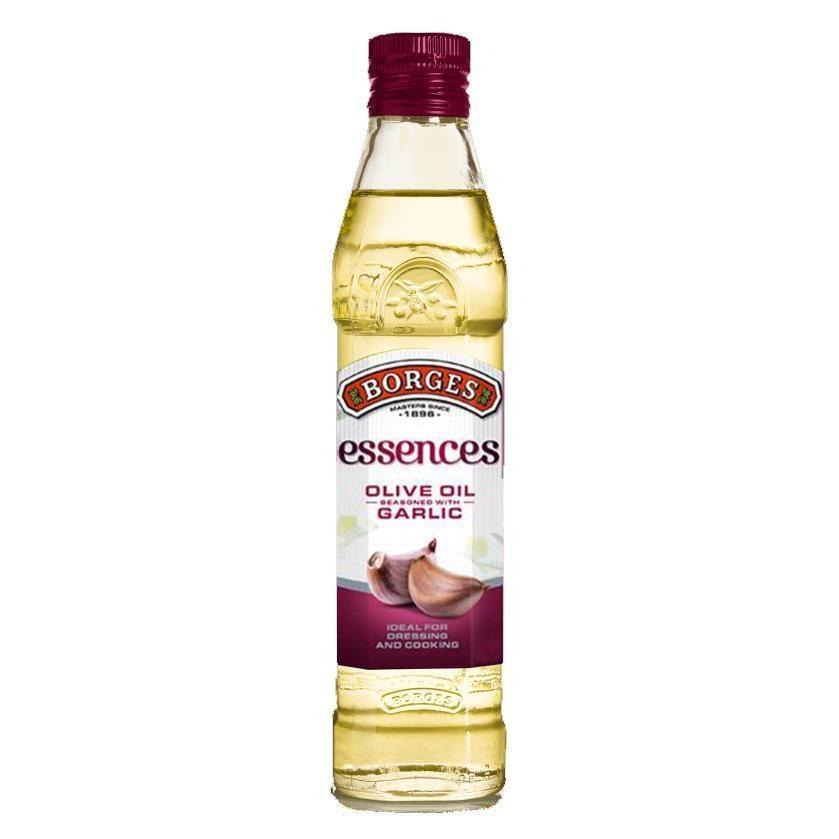 OIL - BORGES OLIVE OIL & GARLIC 500ML