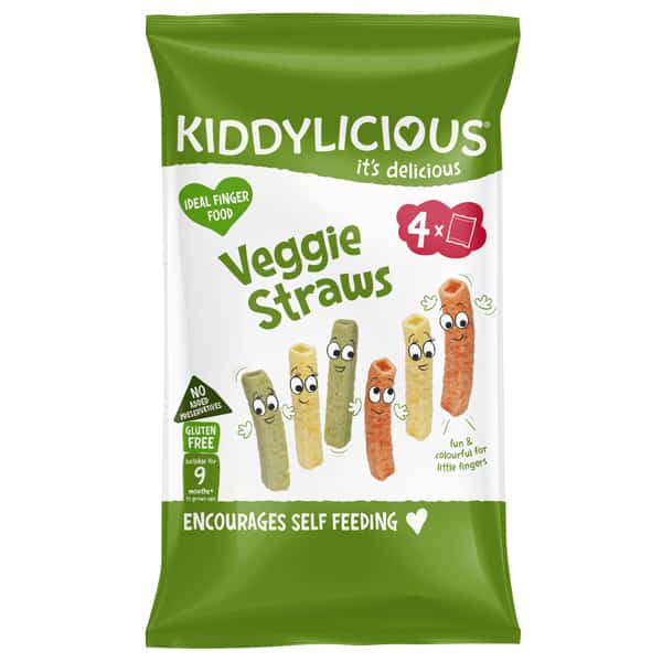 KIDS - KIDDYLICIOUS VEGGIE STRAWS - MULTIPACK
