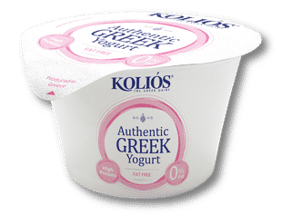 YOGURT - KOLIOS AUTH GREEK YOGURT 0% (PINK TUB)