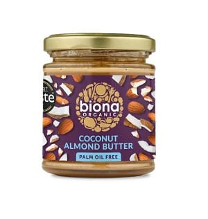 BUTTER - BIONA COCONUT ALMOND BUTTER 170G