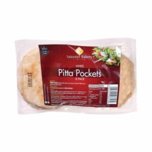 BREAD - LEICESTER - PITTA POCKETS ROUND *450G