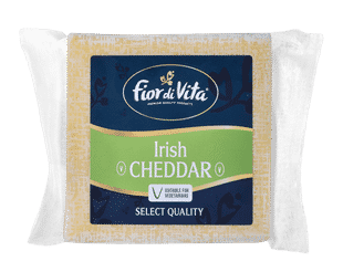 CHEESE - FIOR DI VITA IRISH CHEDDAR (VEG) BLOCK X 150GR