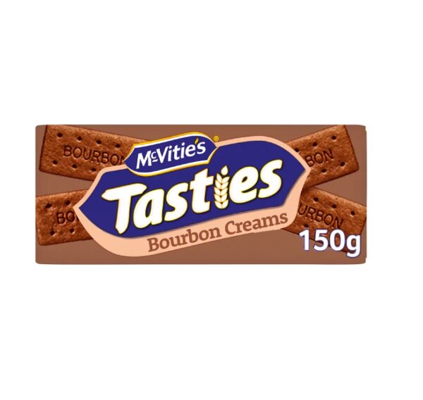 BISCUITS - MCVITTIES TASTIES BOURBON CREAM X150GR