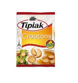 SNACK - TIPIAK CROUTONS NATURE PLAIN 500G