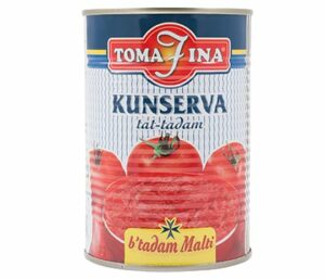 CANNED - TOMAFINA KUNSERVA 400G (TOMATO PASTE) - Mgarr Farms