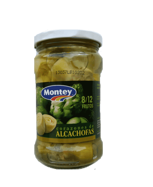 CANNED - MONTEY ARTICHOKE HEARTS JAR (8/12)