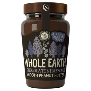 SPREAD - WHOLE EARTH PEANUT BUTTER CHOCOLATE & HAZELNUT 340GR