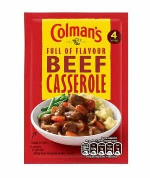 SAUCE - COLMANS BEEF CASSEROLE SAUCE X40GR