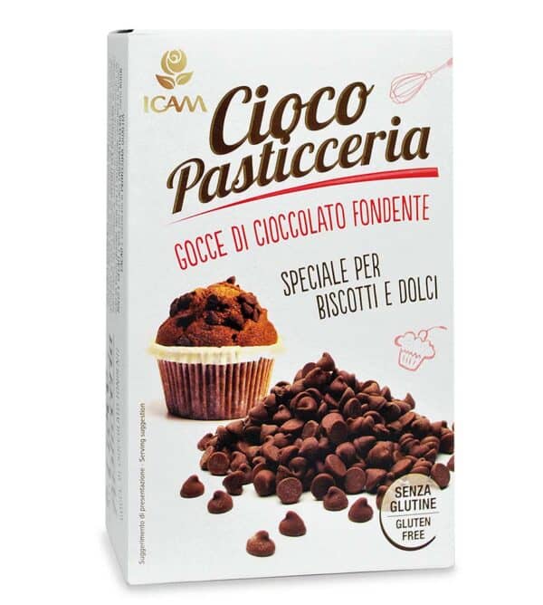BAKING - ICAM CIOCO PASTICCERIA DARK - DROPS - 250GR