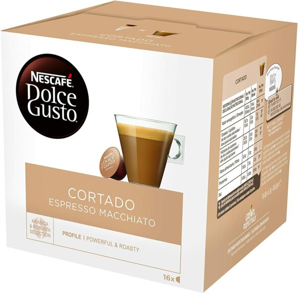 CAPSULES - DOLCE GUSTO CORTADO ESPRESSO MACCIATO X16