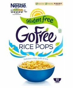 CEREALS - GO FREE RICE POPS 350GR