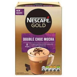 COFFEE - NESCAFE GOLD DOUBLE CHOC MOCHA  - 8 SACHETS