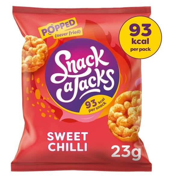 CRACKERS - SNACK A JACKS - SWEET CHILI 23GR