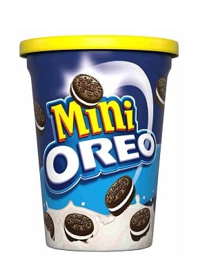 BISCUITS - OREO MINI TUB 115GR