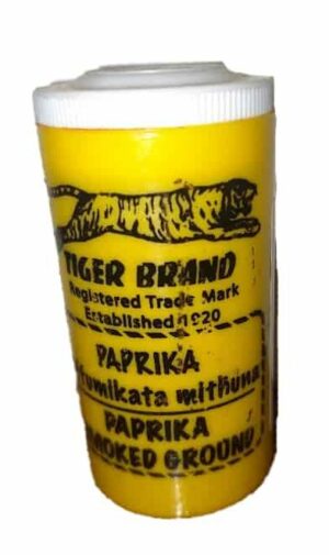 SPICES - TIGER BRAND SMOKED PAPRIKA POWDER 25GR TUB