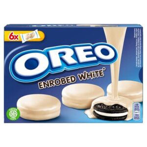 BISCUITS - OREO ENROBED WHITE (WHITE CHOC)