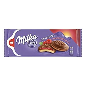 BISCUITS - MILKA JAFFA CAKE RASPBERRY