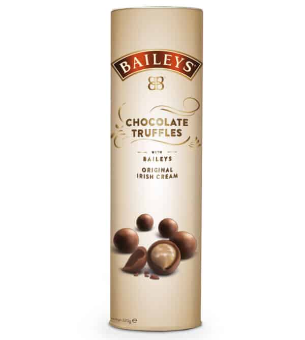 CHOCOLATE - BAILEYS CHRISTMAS SALTED CARAMEL TUBE TRUFFLES 320GR
