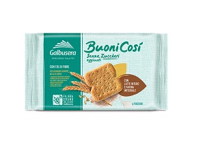 BISCUITS - GALBUSERA BUONCOSI CON LATTE INTERO E FARINA INTEGRALE