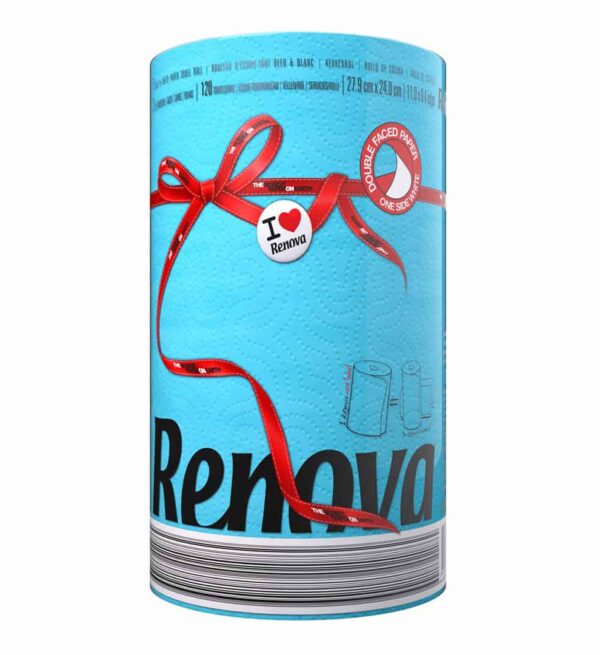 KITCHEN TOWEL - RENOVA KITCHEN ROLL BIG BLUE