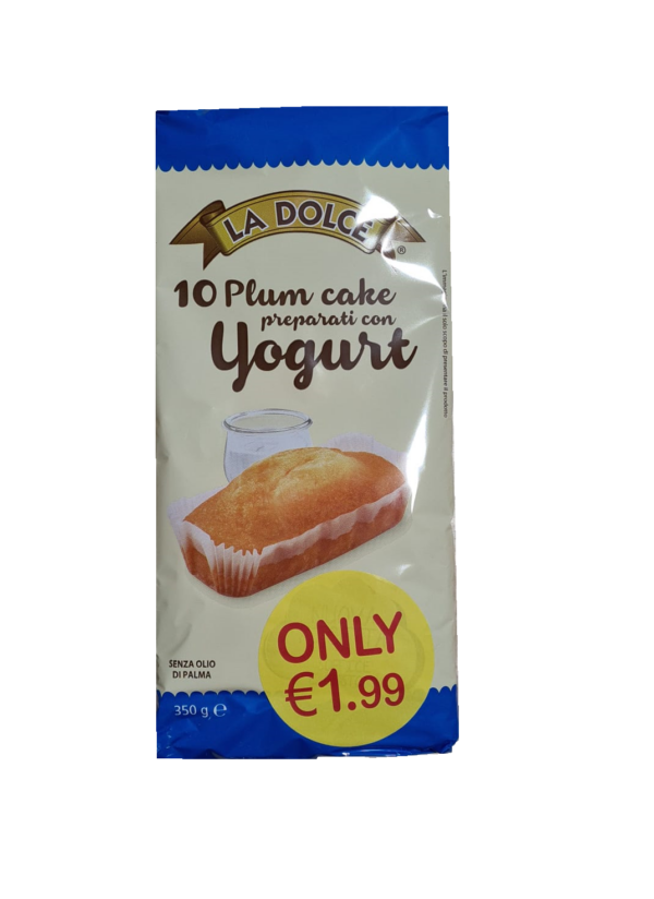 SNACK - LA DOLCE PLUM CAKE - YOGURT