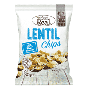 SNACKS - EAT REAL - LENTIL SEA SALT