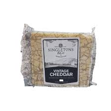 CHEESE - SINGLETONS & CO VINTAGE CHEDDAR *200GR