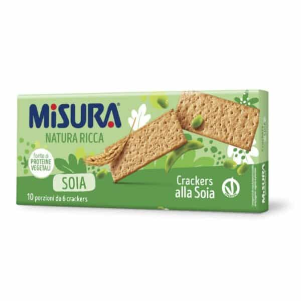 CRACKERS - MISURA NATURA RICCA SOIA *400GR
