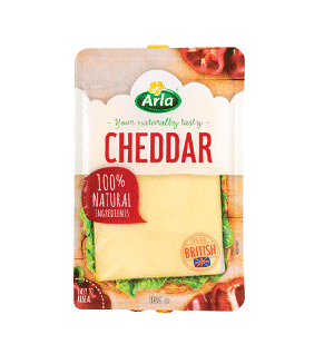 CHEESE - ARLA NATURAL CHEDDAR SLICED *150GR