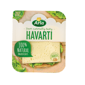 CHEESE - ARLA NATURAL HAVARTI SLICED *150GR
