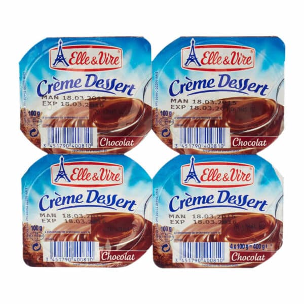 PUDDING - ELLE & VIRE PUDDING CHOCOLATE *4