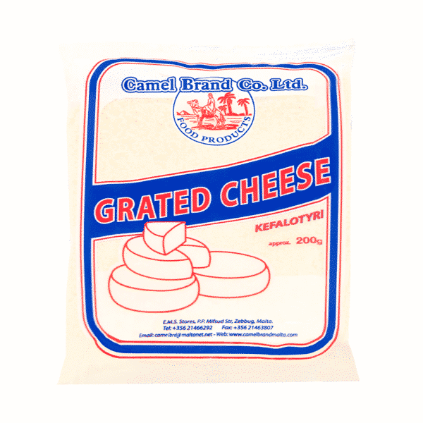 DELI - CAMEL BRAND - GRATED CHEESE *200GR