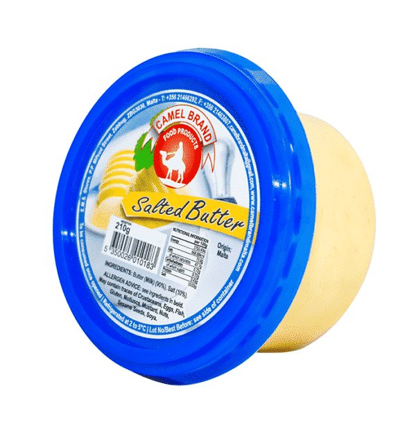 BUTTER - CAMEL BRAND - SALTED BUTTER *210GR