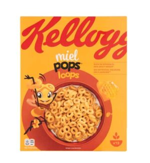 CEREAL - KELLOGG'S HONEY LOOPS (MIEL POPS) *330GR