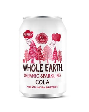 DRINKS - WHOLE EARTH ORGANIC SPARKLING COLA *330ML