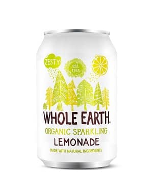 DRINKS - WHOLE EARTH ORGANIC SPARKLING LEMONADE *330ML