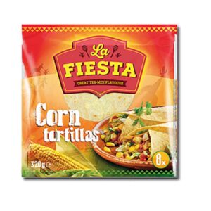 WRAPS - LA FIESTA CORN TORTILLA *8