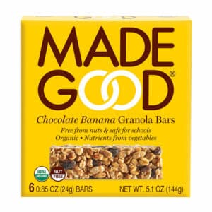 BAR -  GRANOLA BARS MADE GOOD X6 CHOCOLATE BANANA 144GR