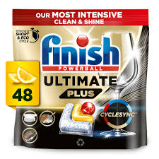 CLEANING - FINISH DISHWASHER TABLETS  ULTRA PLUS 48TABS