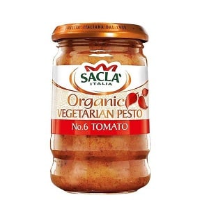 SAUCE - SACLA ORGANIC RED PESTO *190GR