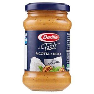 SAUCE - BARILLA PESTO SICILIANO CON RICOTTA E NOCI *190GR