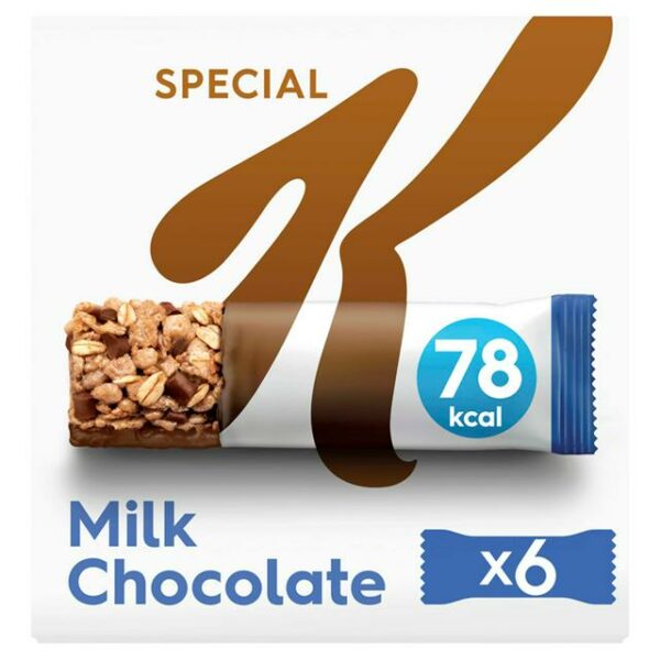CEREAL BAR - SPECIAL K MILK CHOCOLATE *6