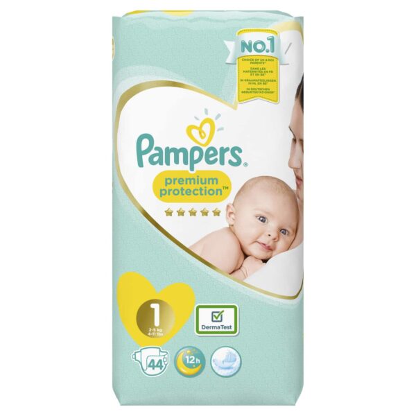 NAPPIES - PAMPERS NEW BABY - NO 1