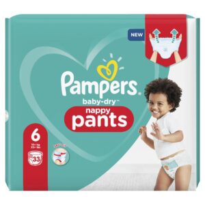 NAPPIES - PAMPERS PANTS - NO 6