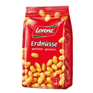 NUTS & DRIED FRUIT – LORENZ SALTED PEANUT BAG *200GR